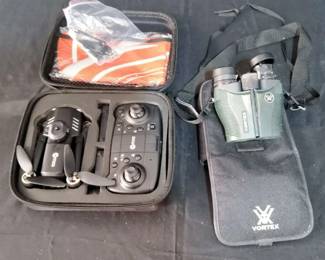 Contixo Drone with Vortex Binoculars