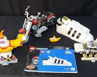 LEGO Retired Licensed Display Models: Adidas Superstar, Beatles, Harley & Ghostbusters Collectibles