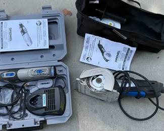 Dremel 8220 Rotary Tool  SawMax SM20 with Cases
