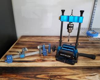 Rockler Portable Drill Guide  Adjustable Clamp Accessories