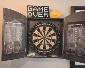 Dart Board And Decorations