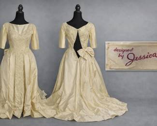 Vintage Wedding Gown Designed By Jessica  Veil