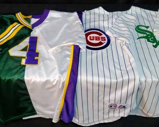 Chicago Cubs Fukudome, White Sox Quentin  No. 4 Jerseys