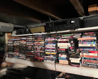 DVDs and VHS‘s
