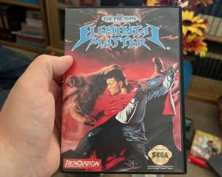 some vintage video games