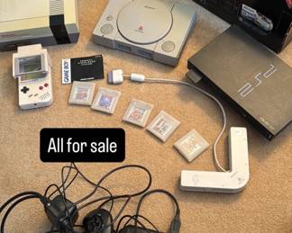 lots of video games