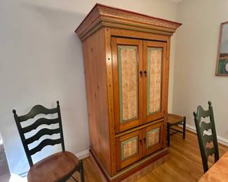 David Marsh Wood Cabinet