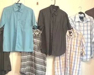 FTH308 - Men’s Collared Shirts ( Clothes Clothing )