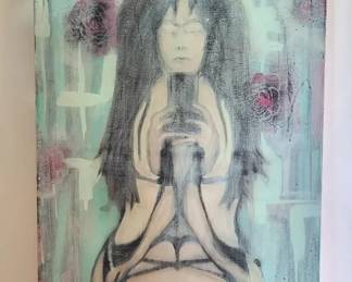 FTH439 - Enigmatic Art - Original Painting Signed by Artist, 2017