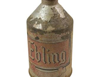Ebling Premium Beer Cone Top Beer Can