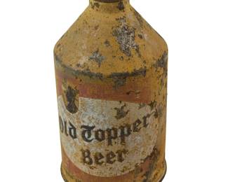 Old Topper Beer Cone Top Beer Can
