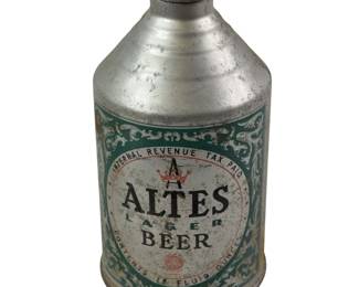 Altes Beer Cone Top Beer Can