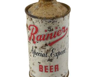 Rainier Special Export Cone Top Beer Can