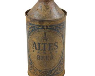Altes Lager Beer Cone Top Beer Can