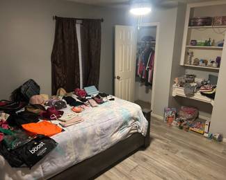 Qn  storage bed, toys , misc