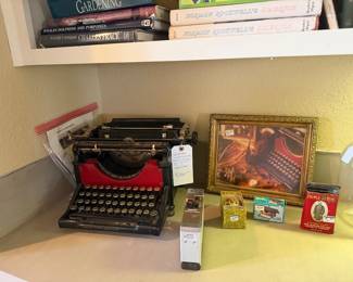 Vintage typewriter
