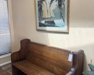 Church pew