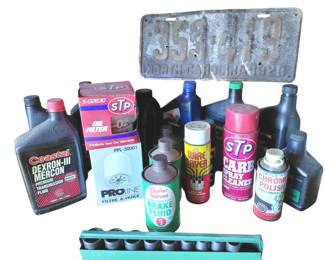 Vintage And Other AutoShop Supplies Bundle