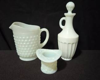 Vintage Milk Glass