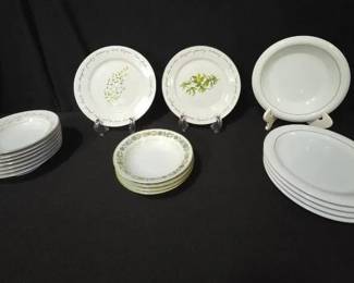 Table Wear Sango Trivoli, Grace, Danesco, Gibson