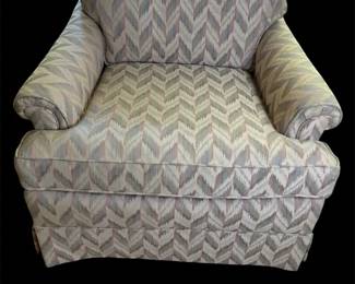 American Of High Point Vtg Upholstered Armchair