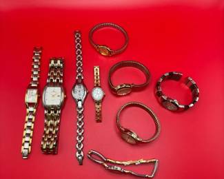 Assorted Watches Vintage, Modern, Designer
