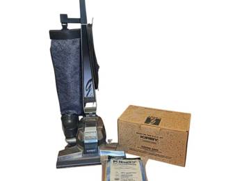 Vintage Kirby G4 Tech Drive Upright Vacuum w Complete Carpet Shampoo Kit Bags