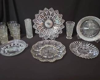 Clear Cut Glass Mystery Lot