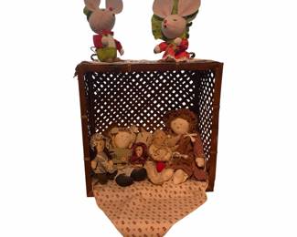 Collection Of Vintage Handmade Dolls