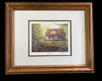 Allen Montagues Signed Time After Time Framed Print