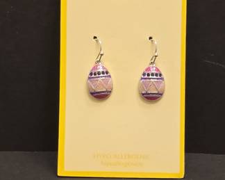 Easter Egg Drop Earrings