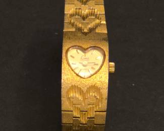 Limit International Heart-Shaped Ladies' Mechanical Wristwatch