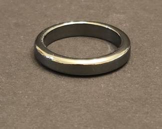 Hematite Band Ring