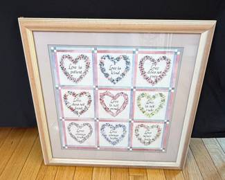 Charles F. Humphrey "Love Is" Scripture Print