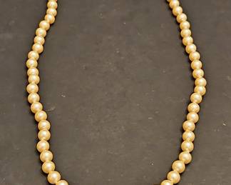 Monet Faux Pearl Necklace