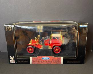 Yat Ming Signature Series 1914 Ford Model T Fire Engine with 24k Gold Plated Coin