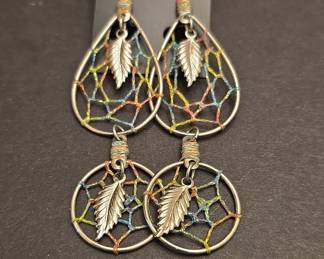 Dreamcatcher Style Fashion Earrings