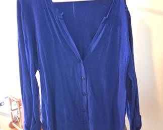 Cyrus Woman Royal Blue Cardigan