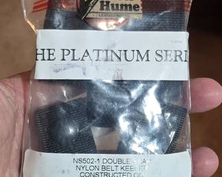 Don Hume NS502-1 Nylon Belt Keepers