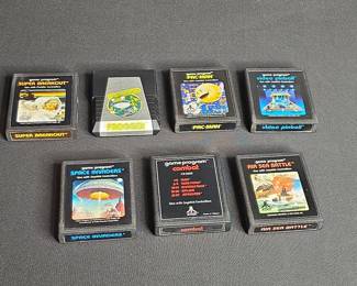 Atari 2600 Video Game Cartridge Collection