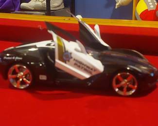 Jada Toys 2009 Corvette Stingray Concept Highway Patrol 1:24 Die-cast