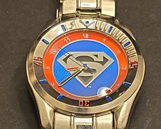 DC Comics Superman Clicks Worldwide Wristwatch