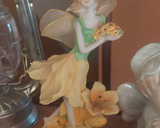 Sap Trading Inc. Floral Fairy Figurine