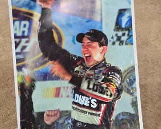 Joey Logano Autographed Richmond International Raceway Promotional Poster