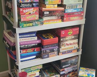 Assorted Vintage and Modern Board Games Collection