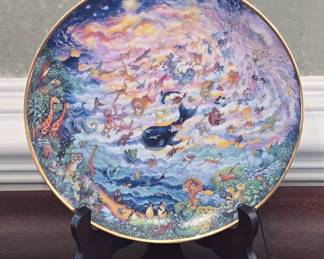 Franklin Mint 'In the Beginning' Collector Plate by Bill Bell