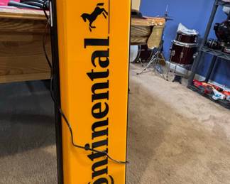 Continental Tires Illuminated Advertising Sign - Double Sided