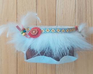 Decorative Miniature Native American Style Hand Drum