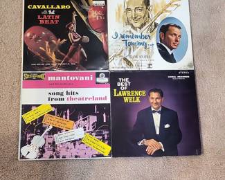 Vintage Vinyl Record Lot (4 Albums) - Easy Listening Classics