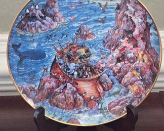 Franklin Mint "Two By Two" Collector Plate by Bill Bell